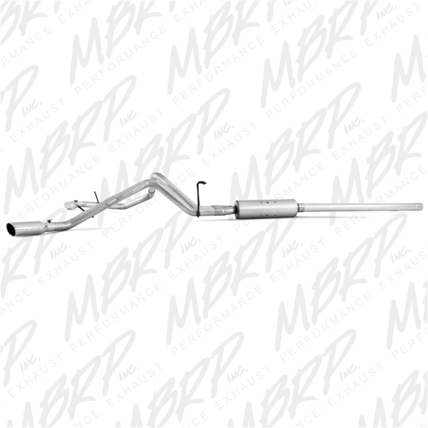 MBRP Exhaust S5128AL Armor Lite Cat Back Exhaust System Fits 06-08 Ram 1500