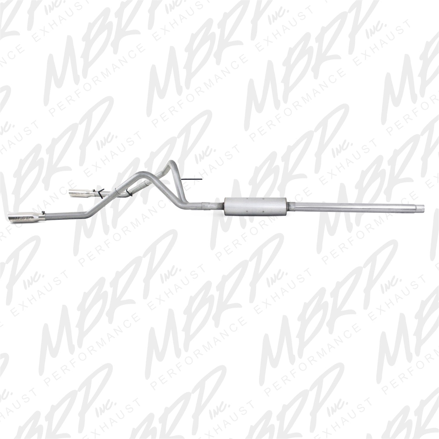 MBRP Exhaust S5204AL Armor Lite Cat Back Exhaust System Fits 04-08 F-150