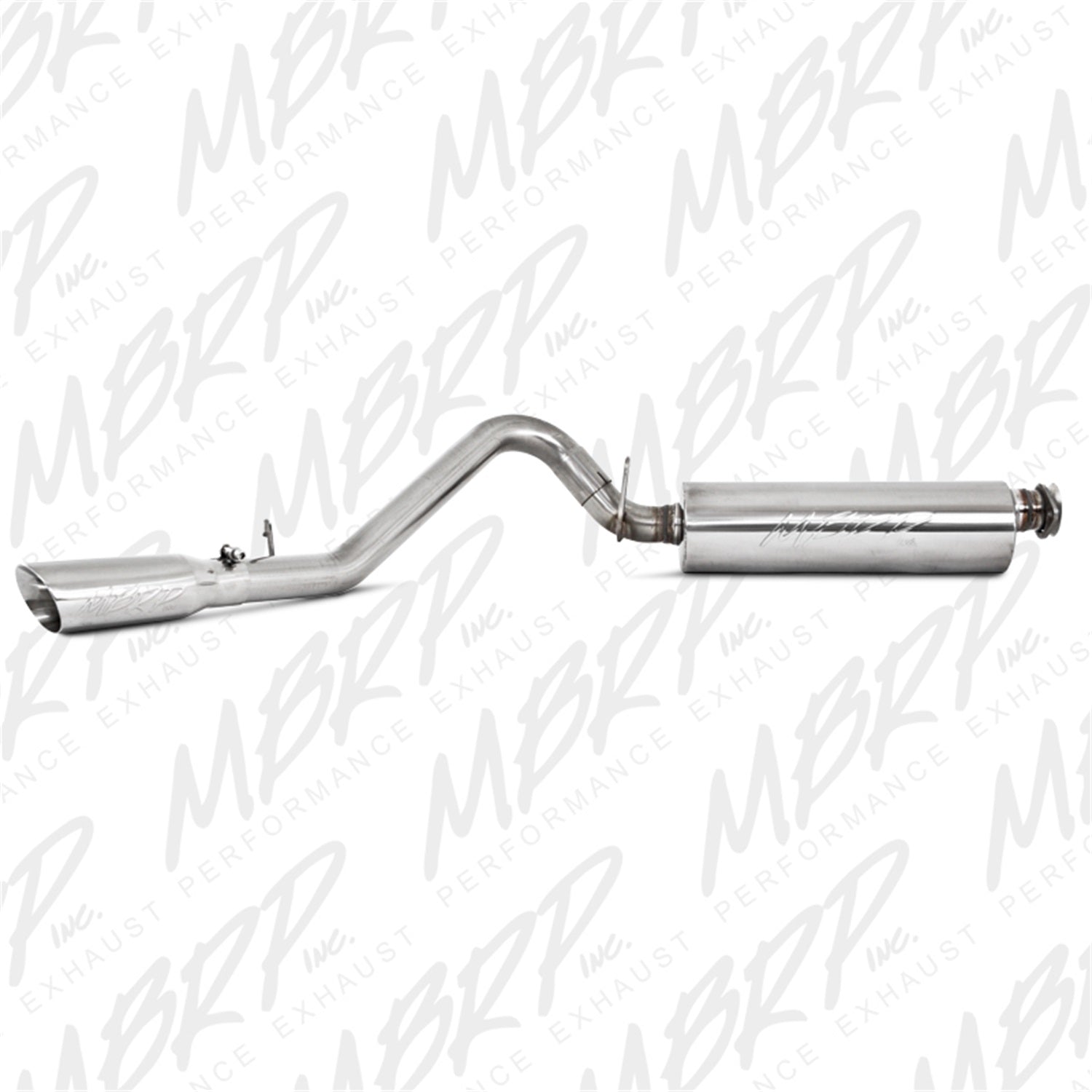 MBRP Exhaust S5500409 Armor Plus Cat Back Exhaust System Fits Wrangler (TJ)