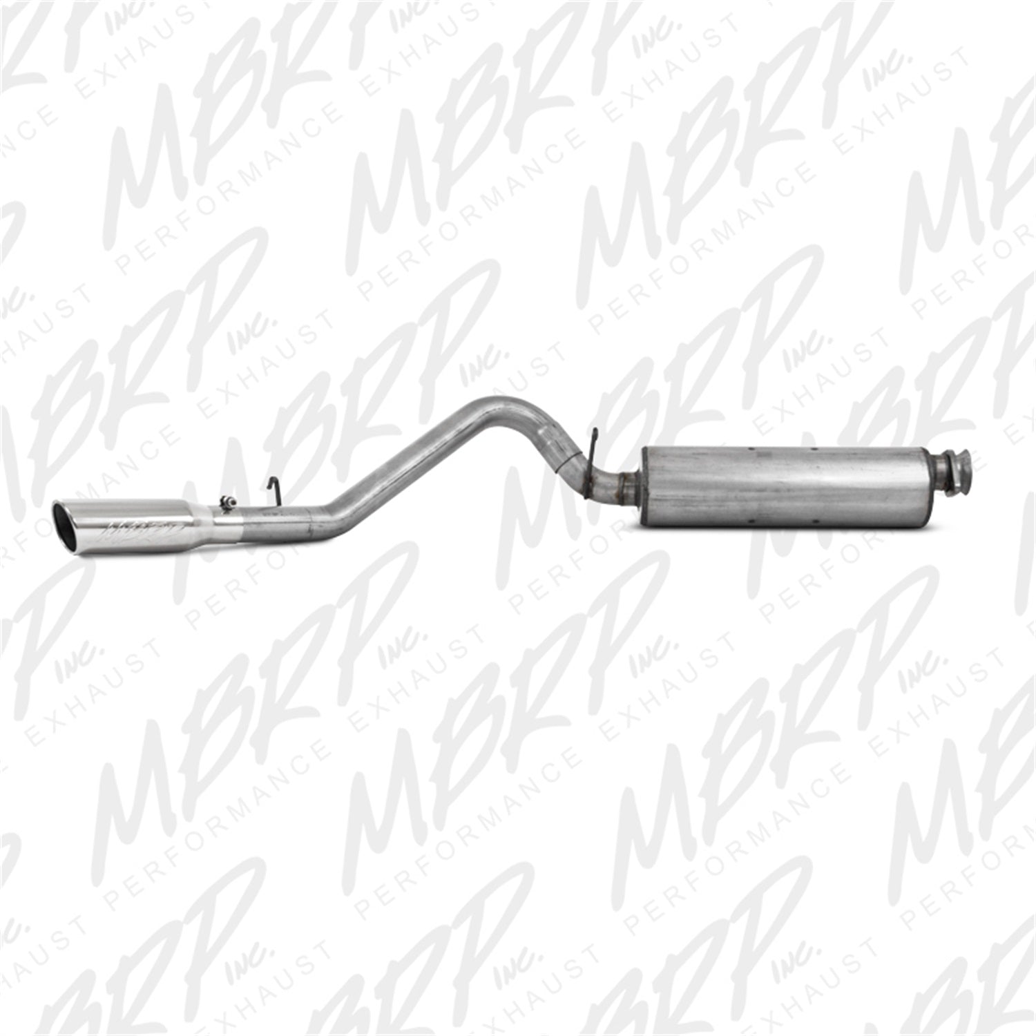 MBRP Exhaust S5500AL Armor Lite Cat Back Exhaust System Fits 00-06 Wrangler (TJ)