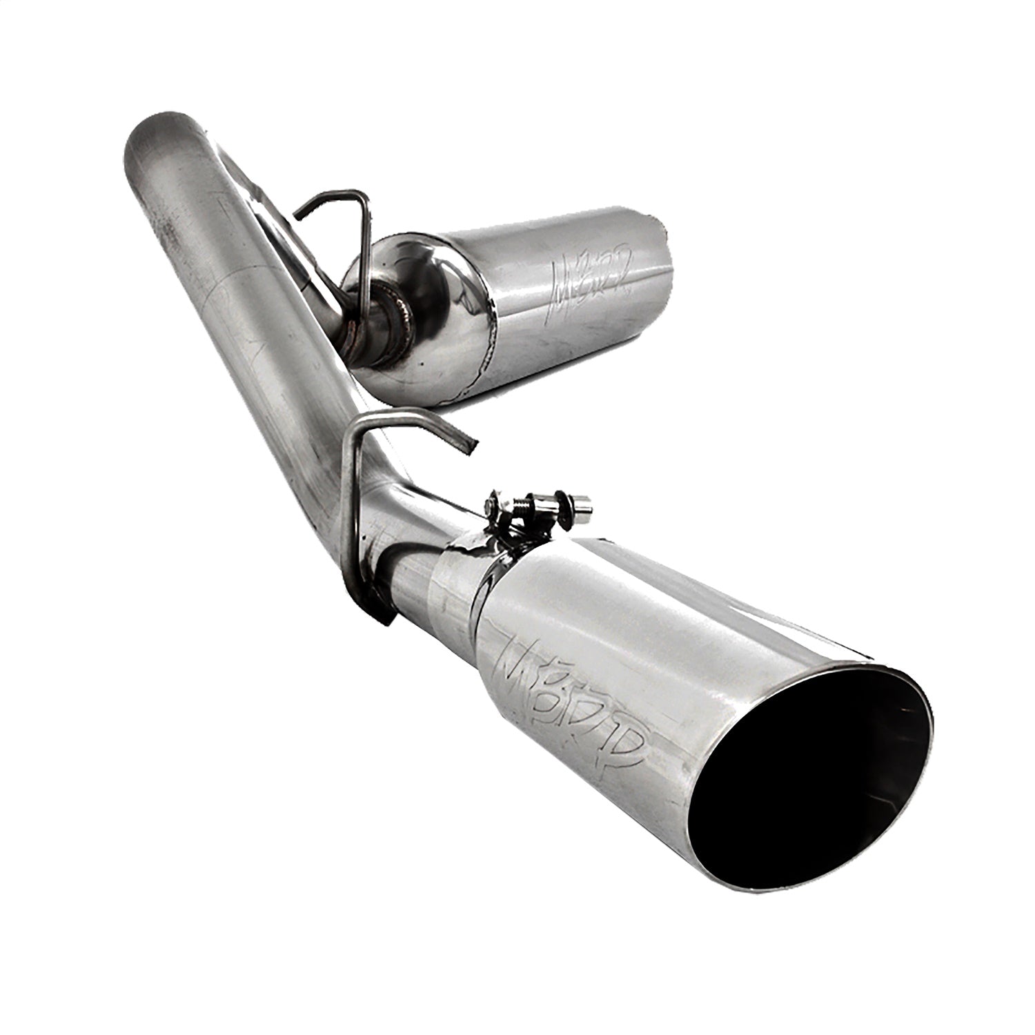 MBRP Exhaust S5512409 Armor Plus Cat Back Exhaust System Fits Wrangler (TJ)