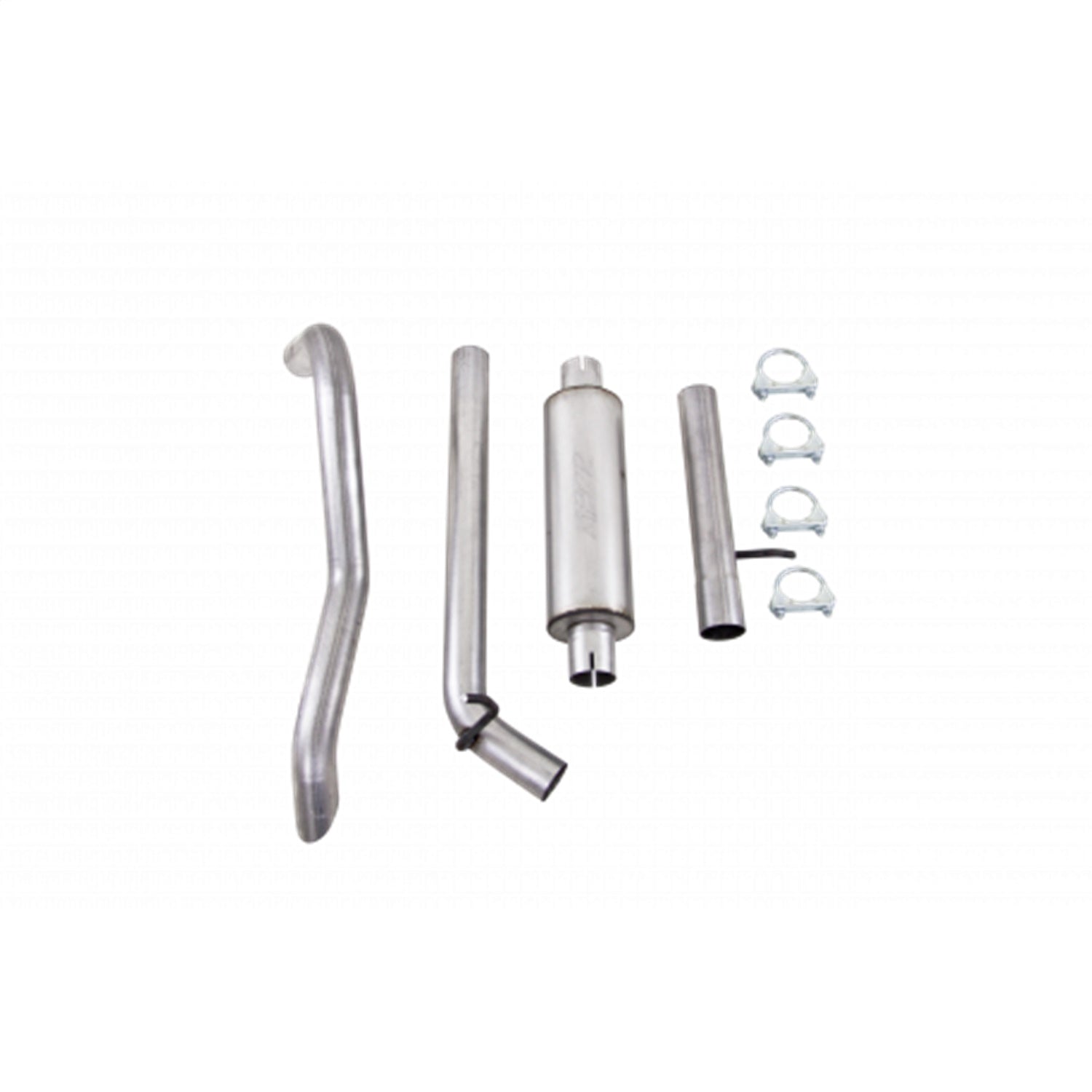 MBRP Exhaust S5514AL Armor Lite Cat Back Exhaust System Fits 07-11 Wrangler (JK)