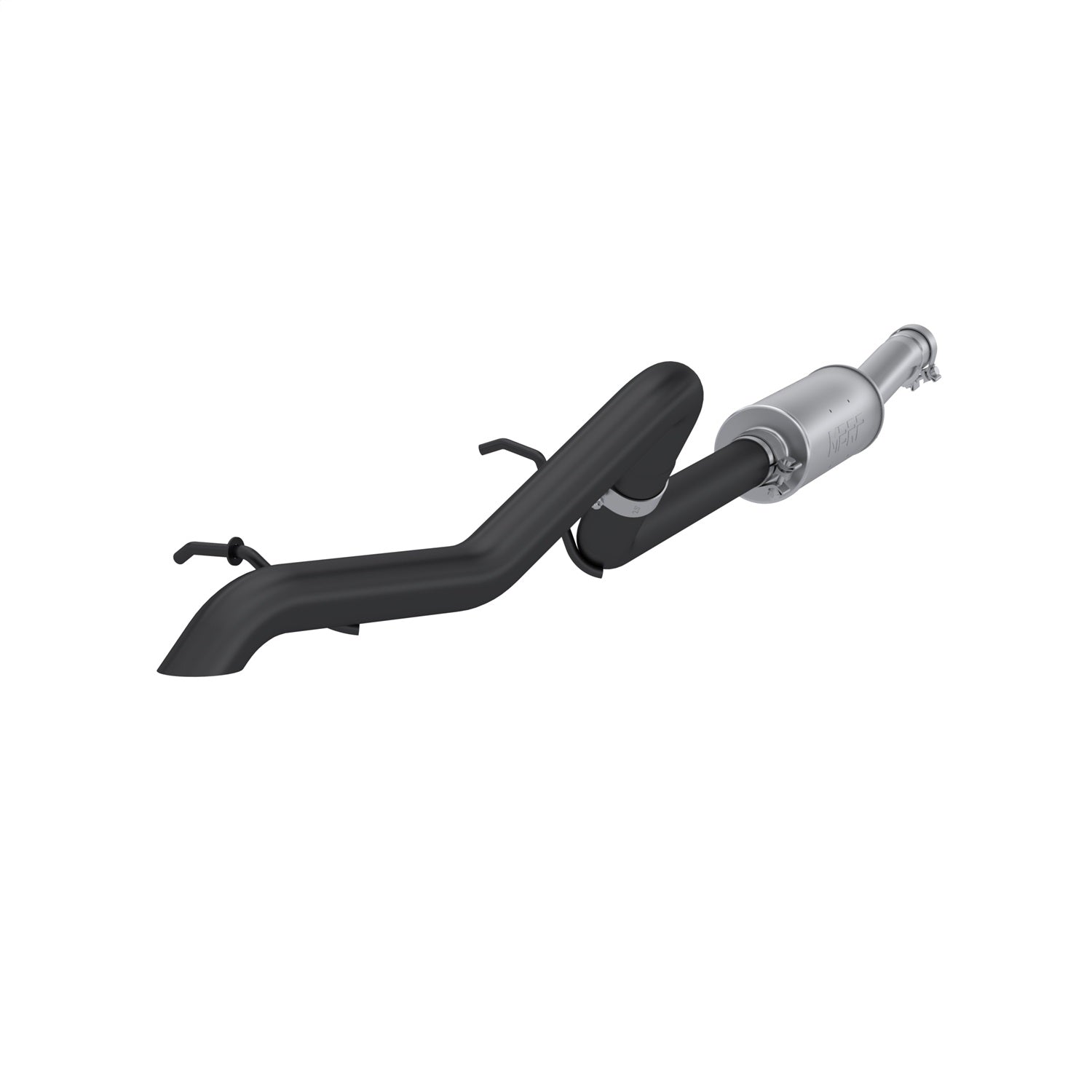 MBRP Exhaust S5514BLK Armor BLK Cat Back Exhaust System Fits 07-11 Wrangler (JK)
