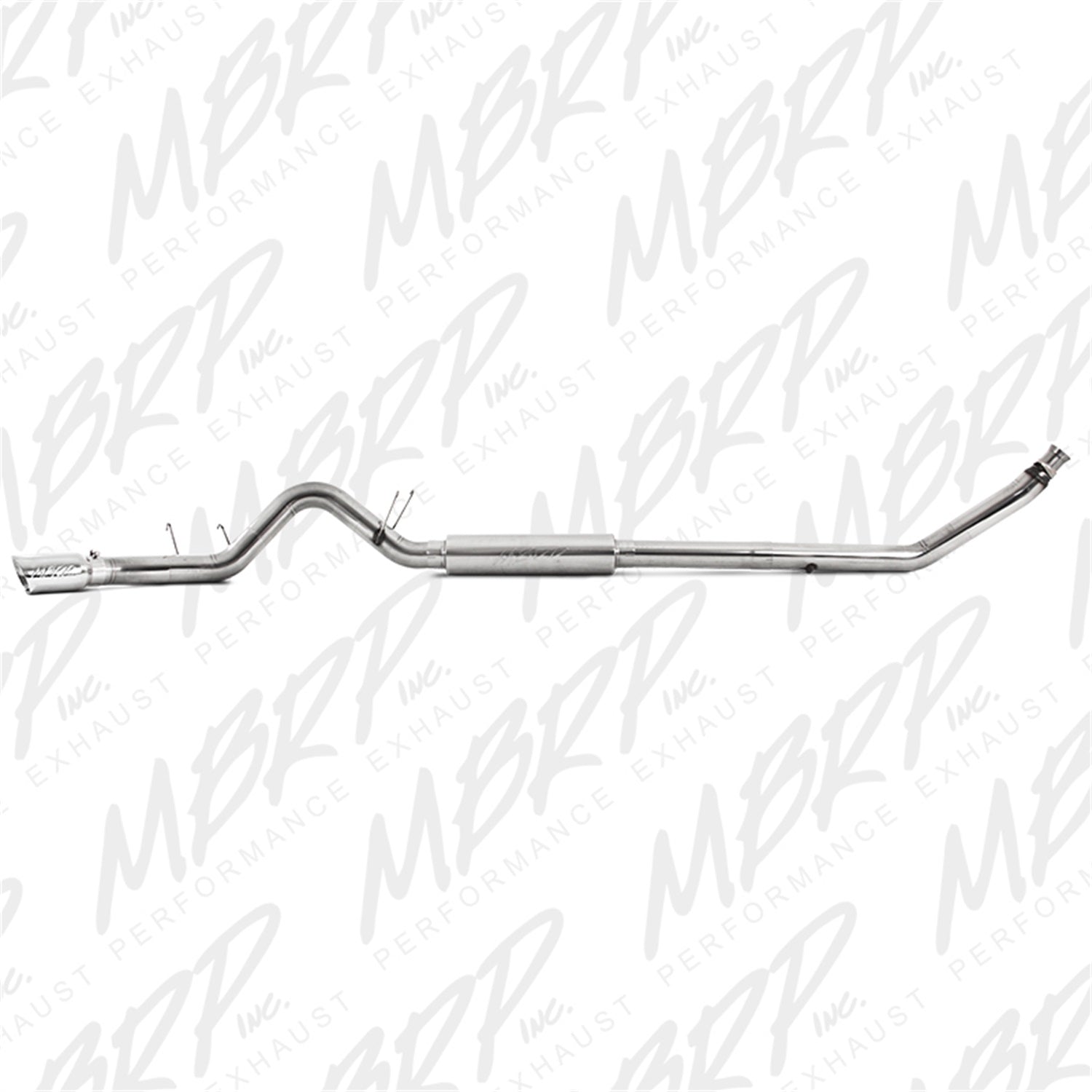 MBRP Exhaust S6100304 Armor Pro Turbo Back Exhaust System Fits Ram 2500 Ram 3500