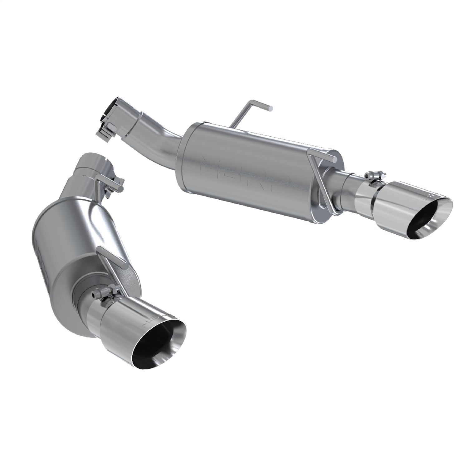 MBRP Exhaust S7200304 Armor Pro Axle Back Exhaust System Fits 05-10 Mustang
