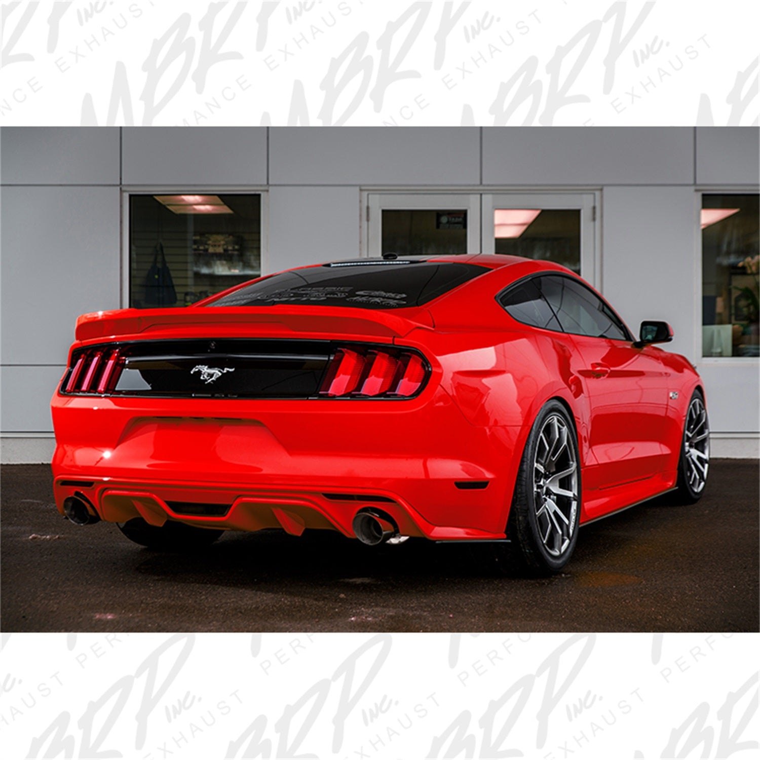 MBRP Exhaust S7274409 Armor Plus Cat Back Exhaust System Fits 15-26 Mustang