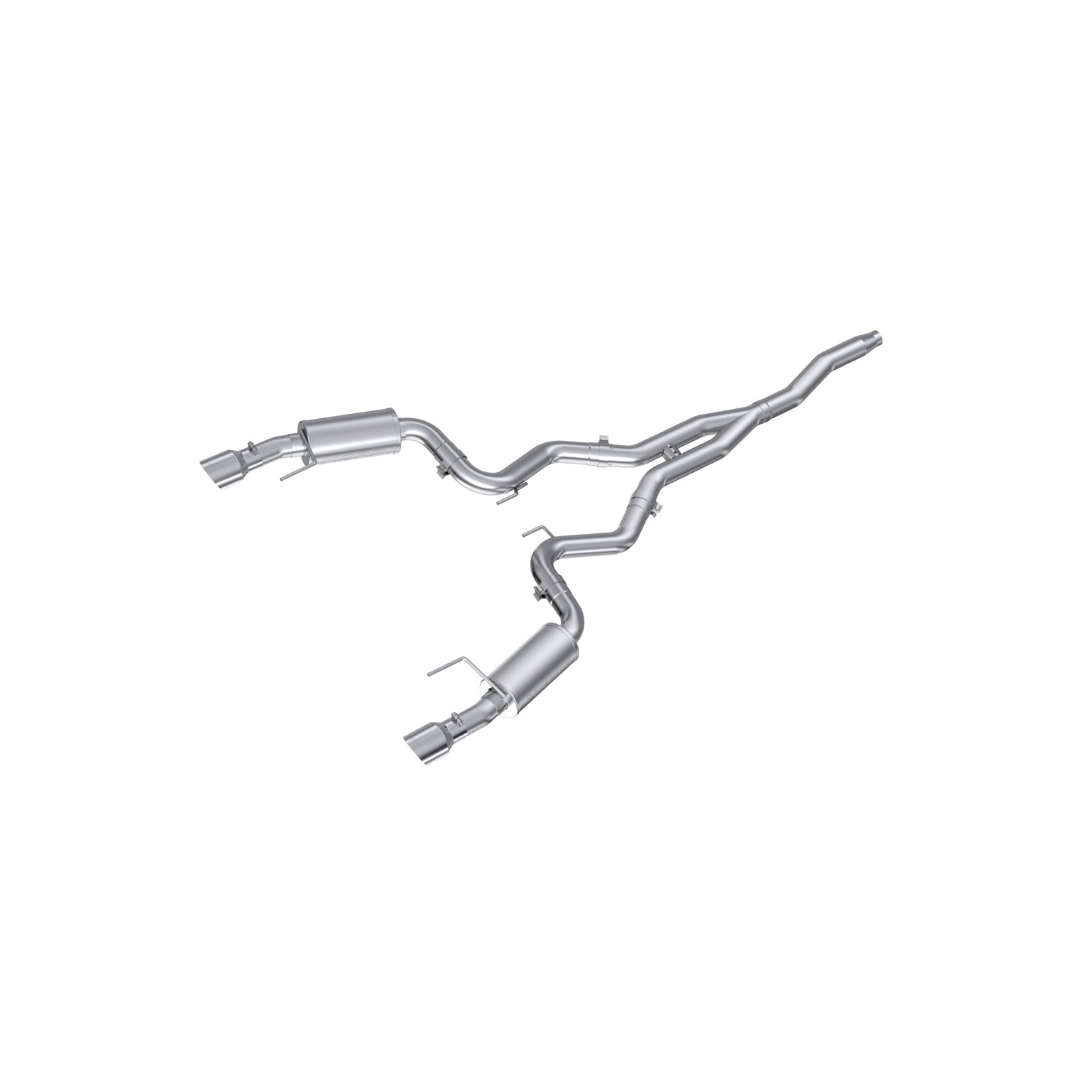MBRP Exhaust S7274AL Armor Lite Cat Back Exhaust System Fits 15-26 Mustang