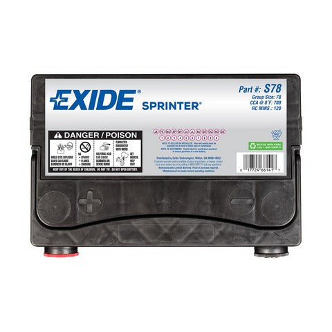Exide Vehicle Battery  S78