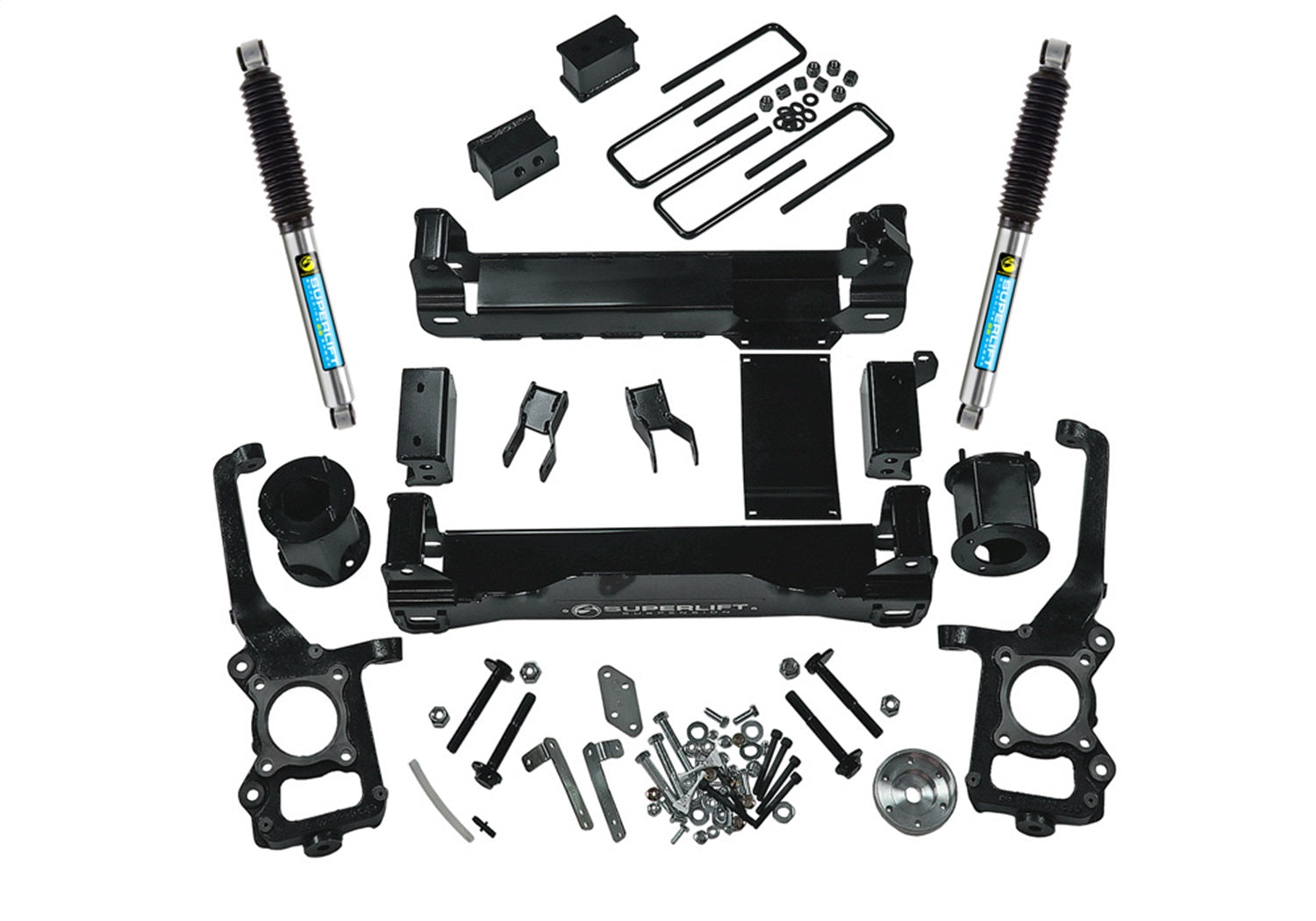 Superlift K179B Suspension Lift Kit w/Shocks Fits 09-14 F-150