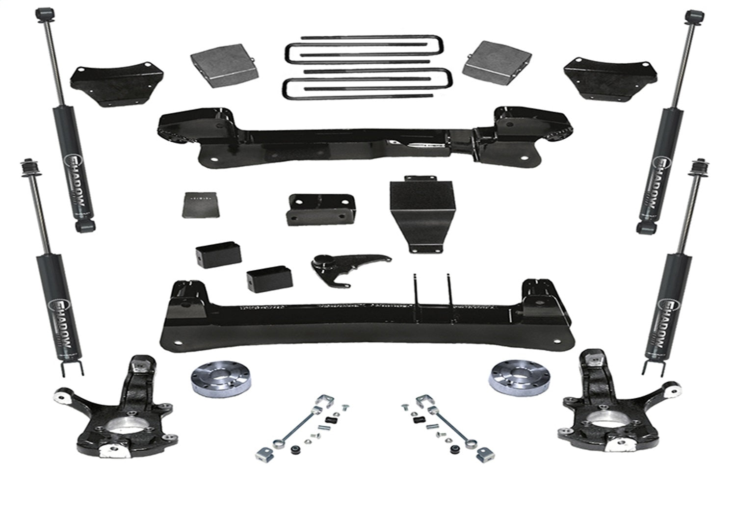 Superlift K121 Suspension Lift Kit w/Shocks