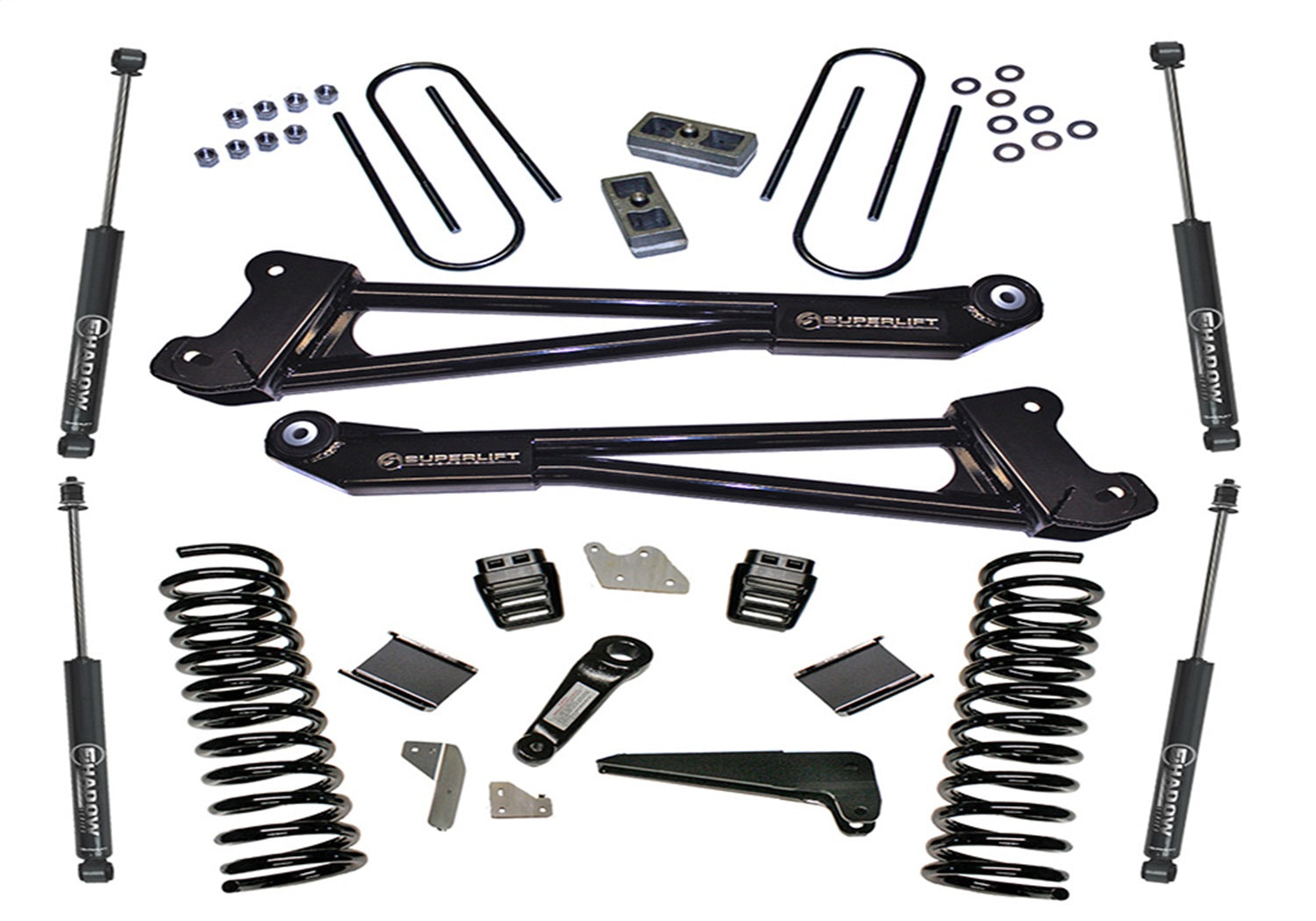 Superlift K144 Suspension Lift Kit w/Shocks Fits 13-17 3500