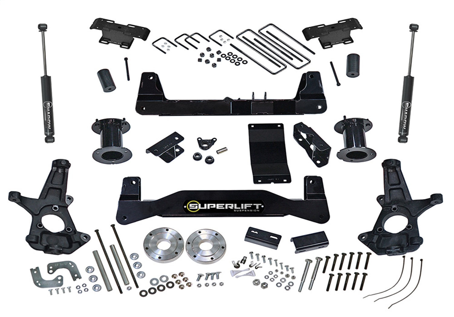 Superlift K160 Suspension Lift Kit w/Shocks Fits Sierra 1500 Silverado 1500