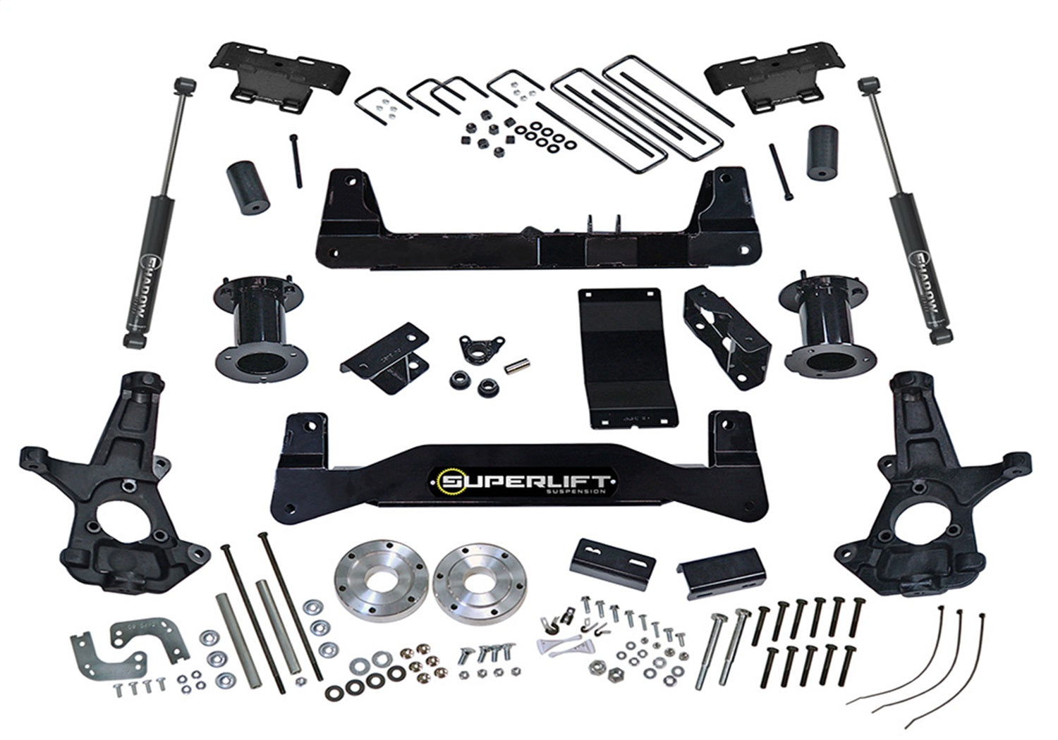 Superlift K162 Suspension Lift Kit w/Shocks Fits Sierra 1500 Silverado 1500