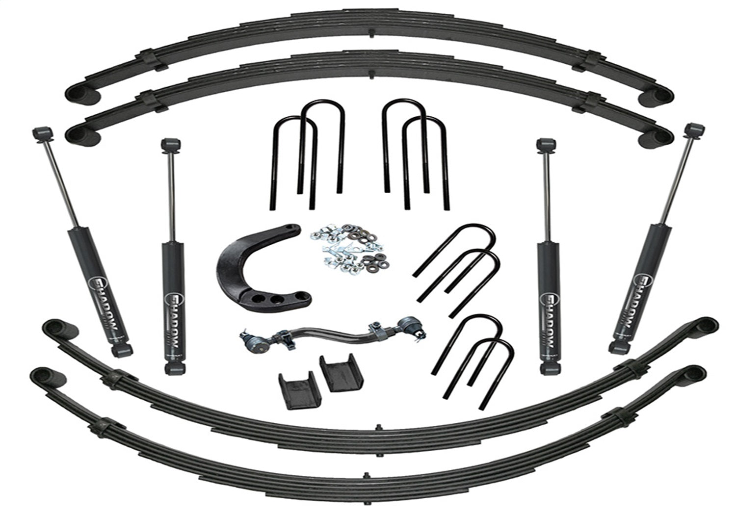 Superlift K424 Suspension Lift Kit w/Shocks