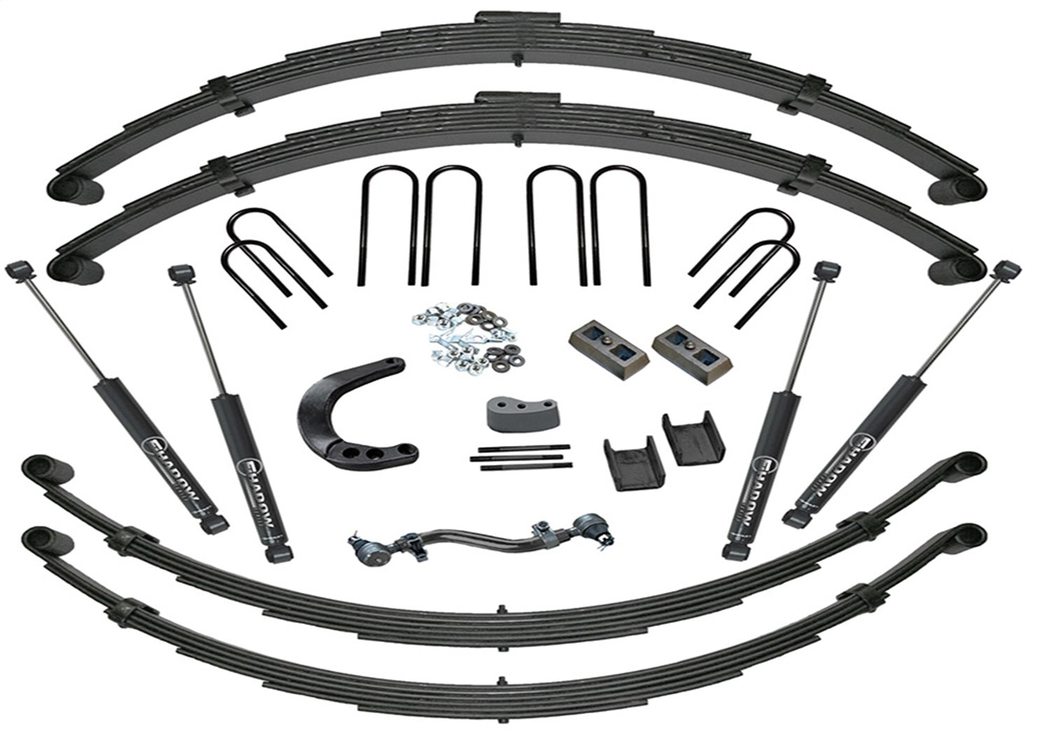 Superlift K430 Suspension Lift Kit w/Shocks