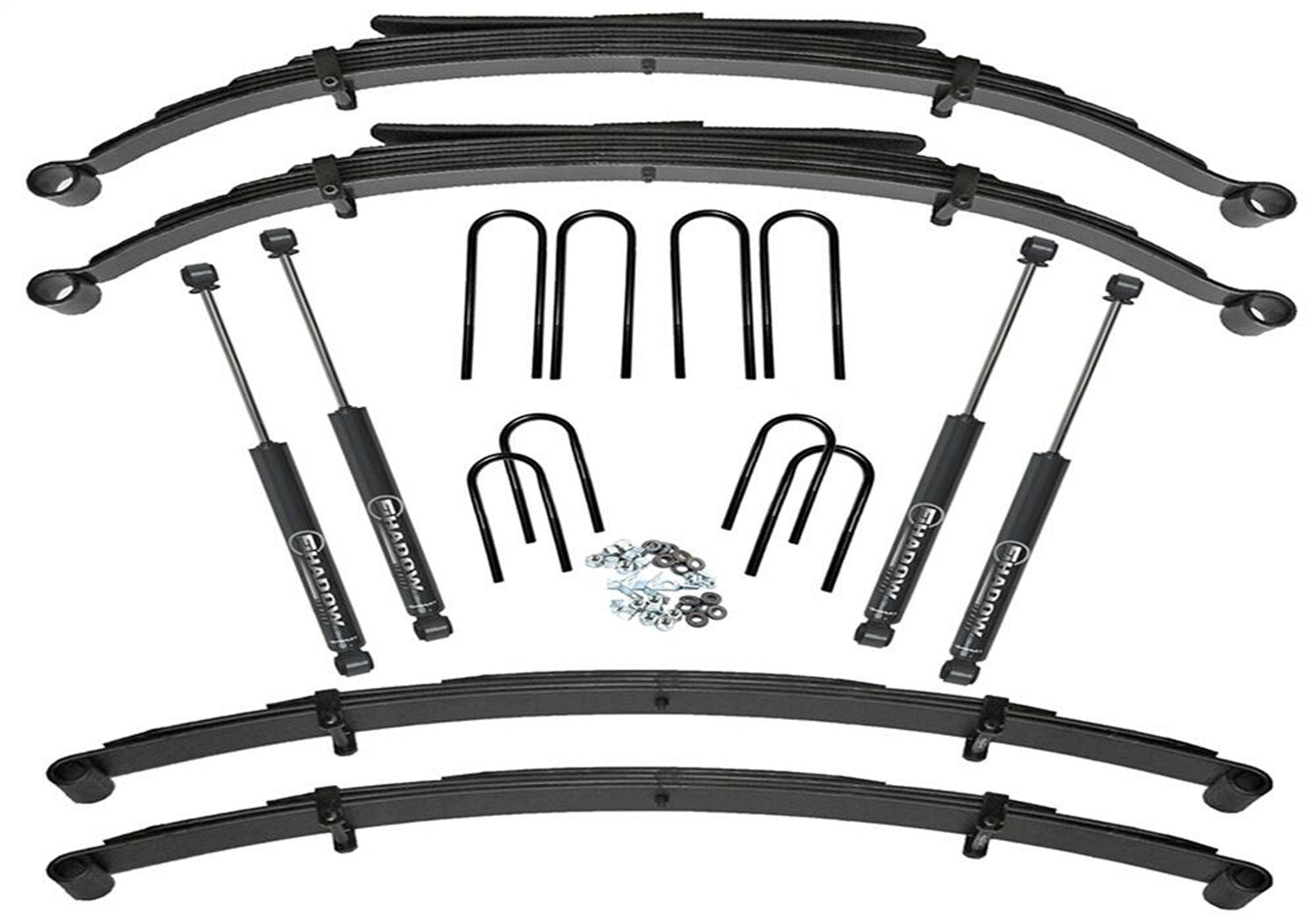Superlift K438 Suspension Lift Kit w/Shocks