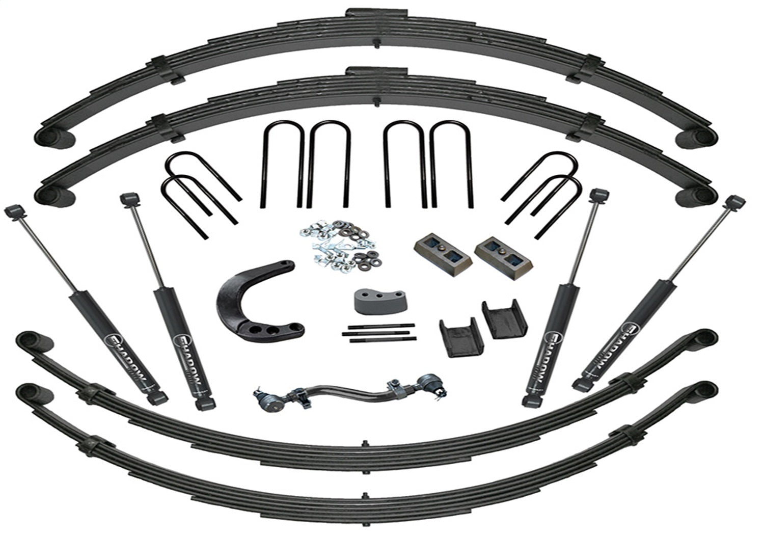 Superlift K447 Suspension Lift Kit w/Shocks