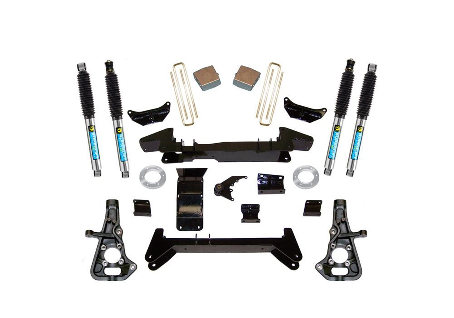 Superlift K861B Suspension Lift Kit w/Shocks