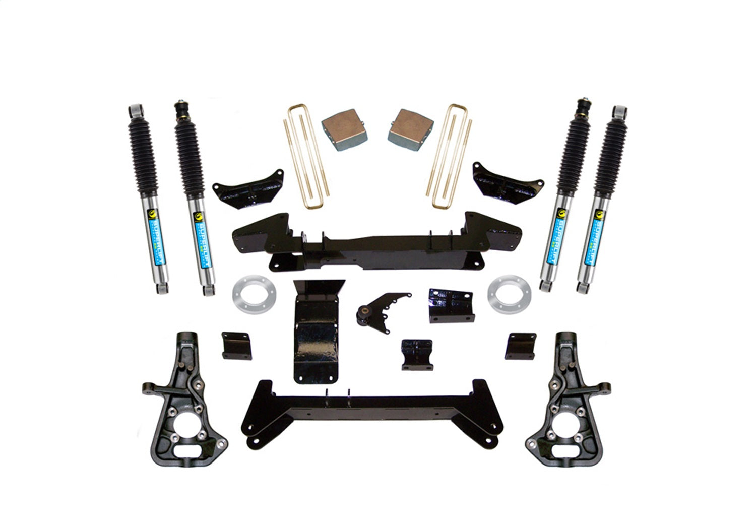 Superlift K861B Suspension Lift Kit w/Shocks