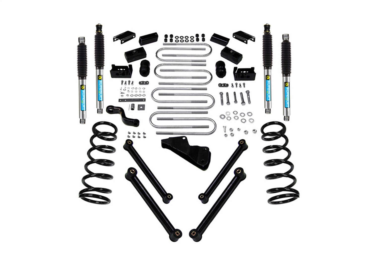 Superlift K865B Suspension Lift Kit w/Shocks Fits 07-08 Ram 2500 Ram 3500