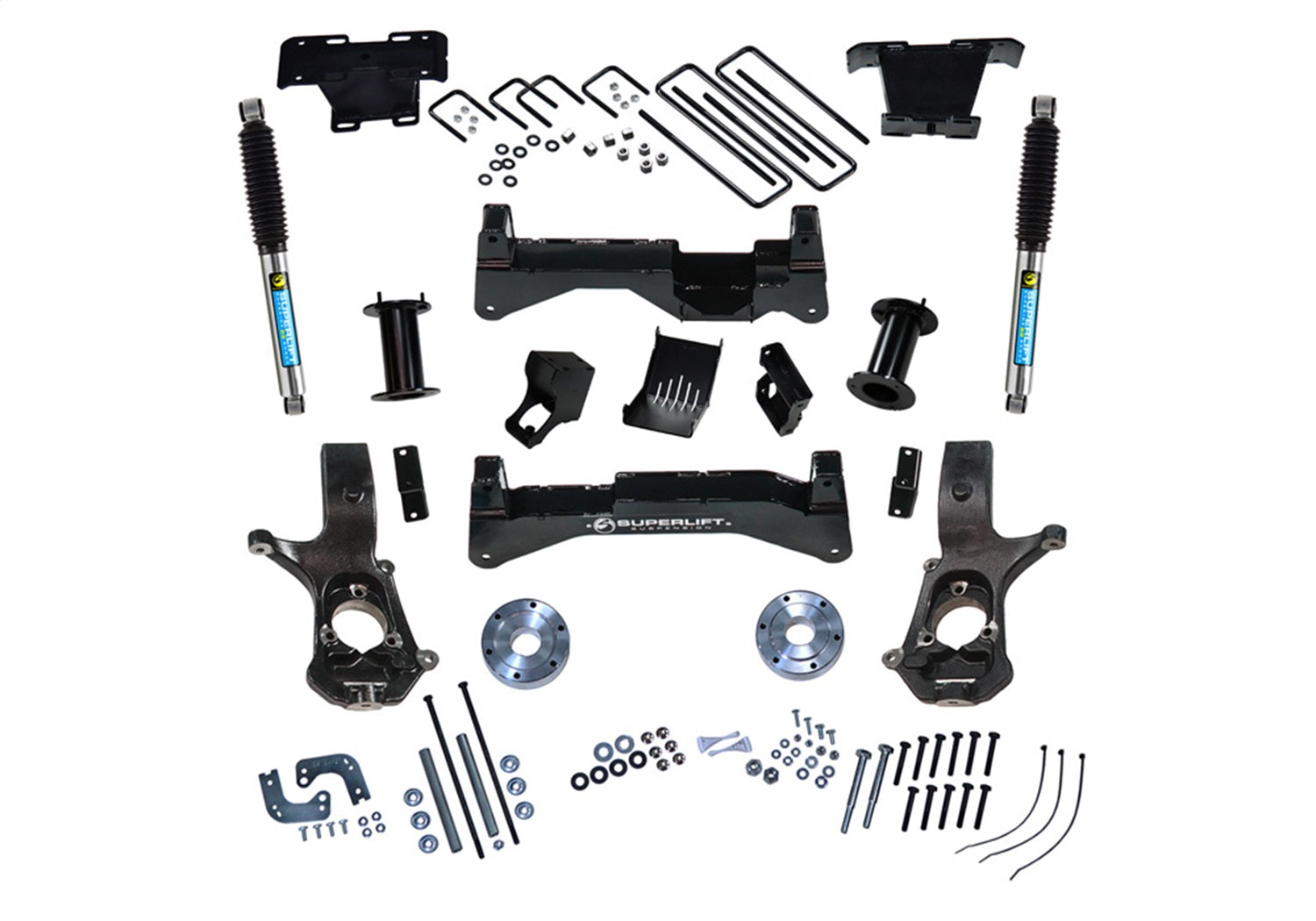 Superlift K897B Suspension Lift Kit w/Shocks
