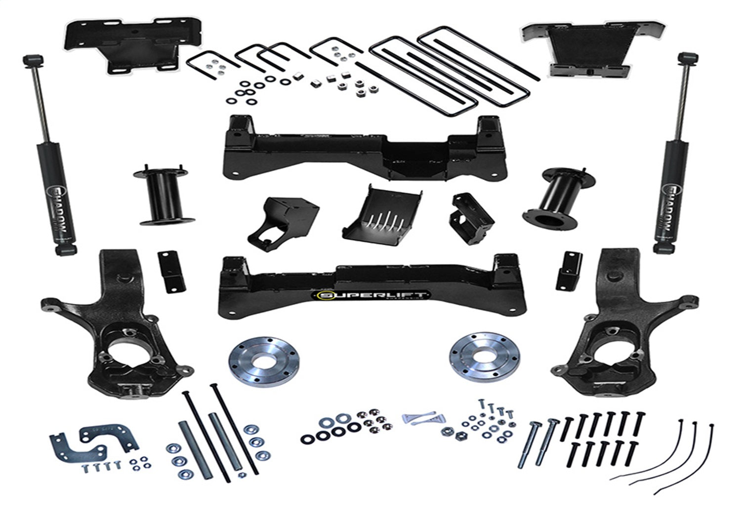 Superlift K898 Suspension Lift Kit w/Shocks Fits Sierra 1500 Silverado 1500