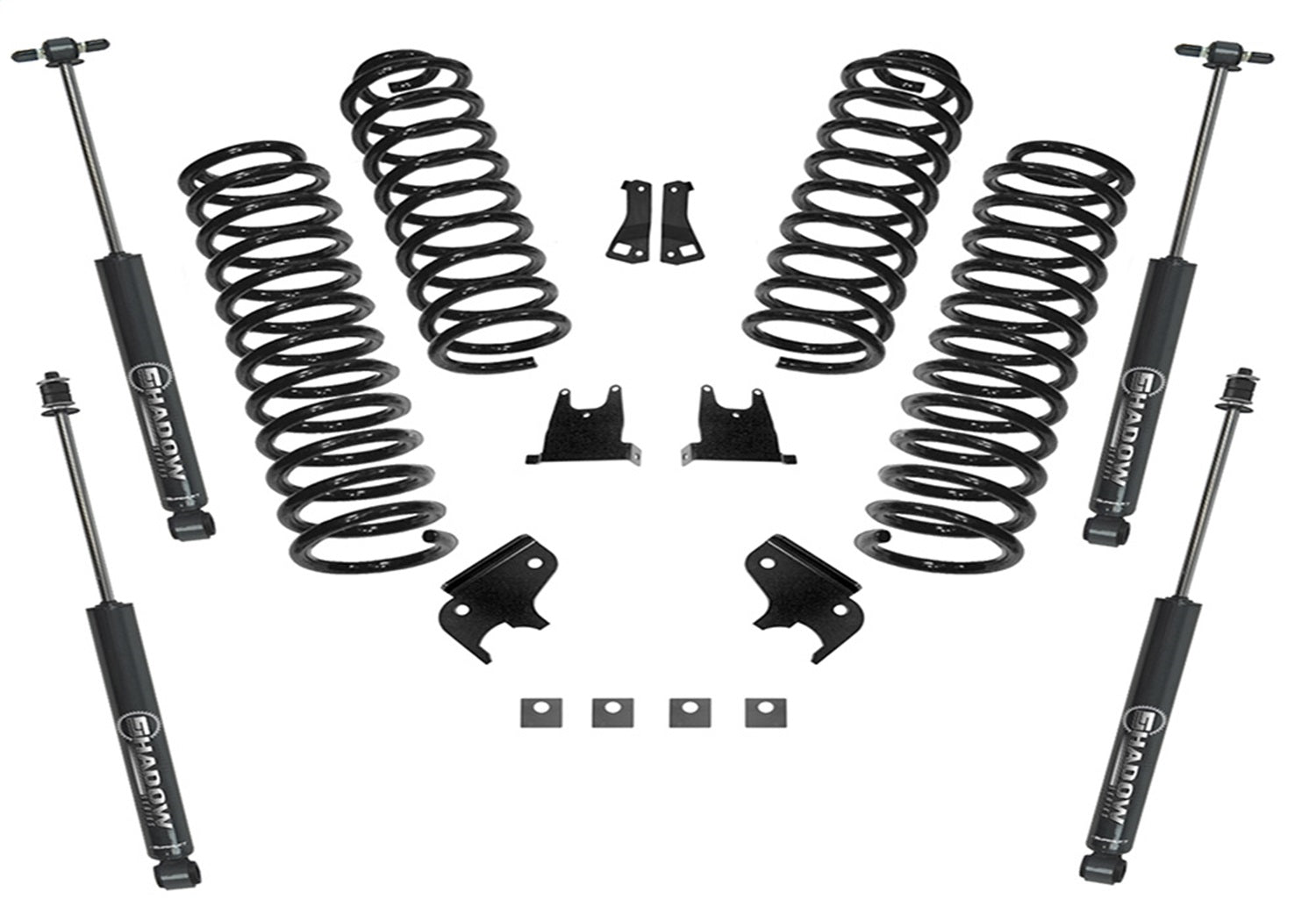 Superlift K931 Suspension Lift Kit w/Shocks Fits 07-18 Wrangler (JK)