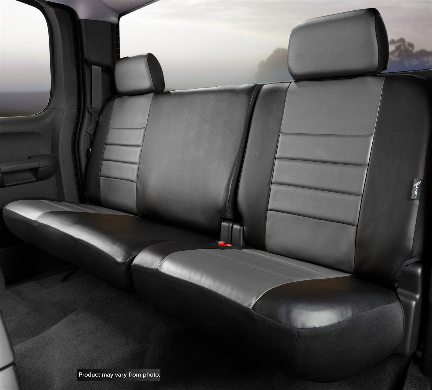 Fia SL62-96 GRAY LeatherLite Custom Seat Cover Fits 11-19 Frontier
