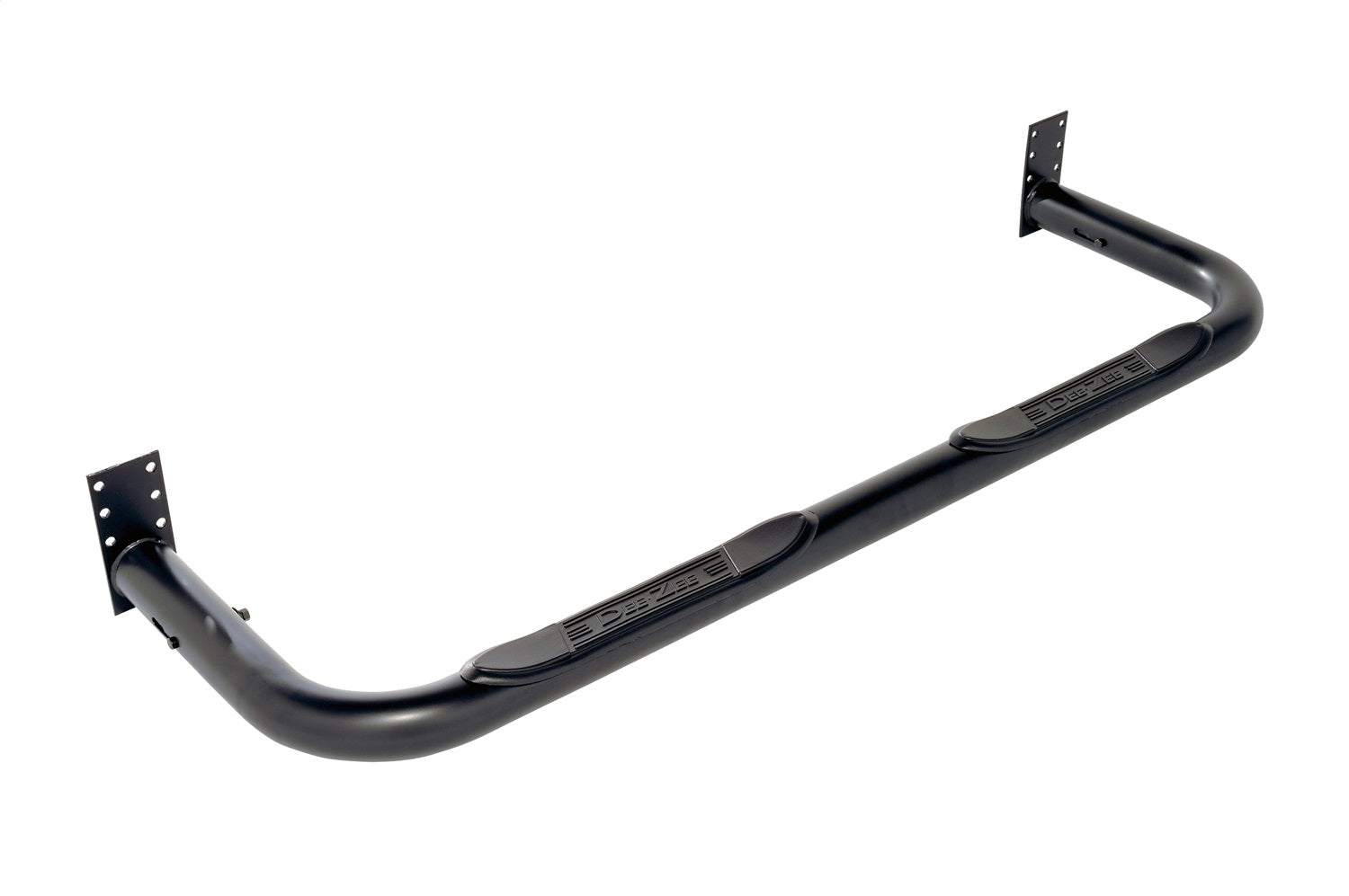 Dee Zee DZ3700301 UltraBlack Steel Side Steps Universal 3 in. Round Cab Length