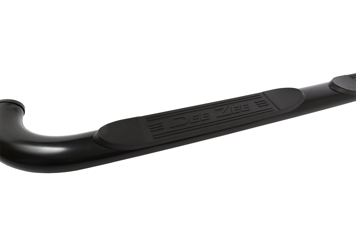 Dee Zee DZ372529 Textured Black Steel Side Steps 4 in. Oval Cab Length