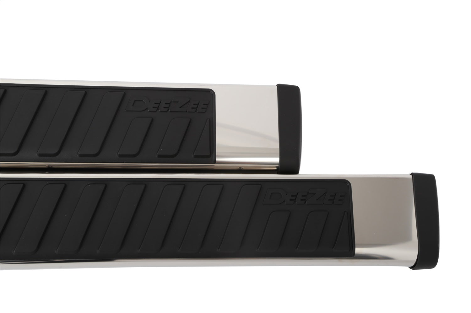 Dee Zee DZ16113 Stainless Steel Side Steps 6 in. Oval Cab Length