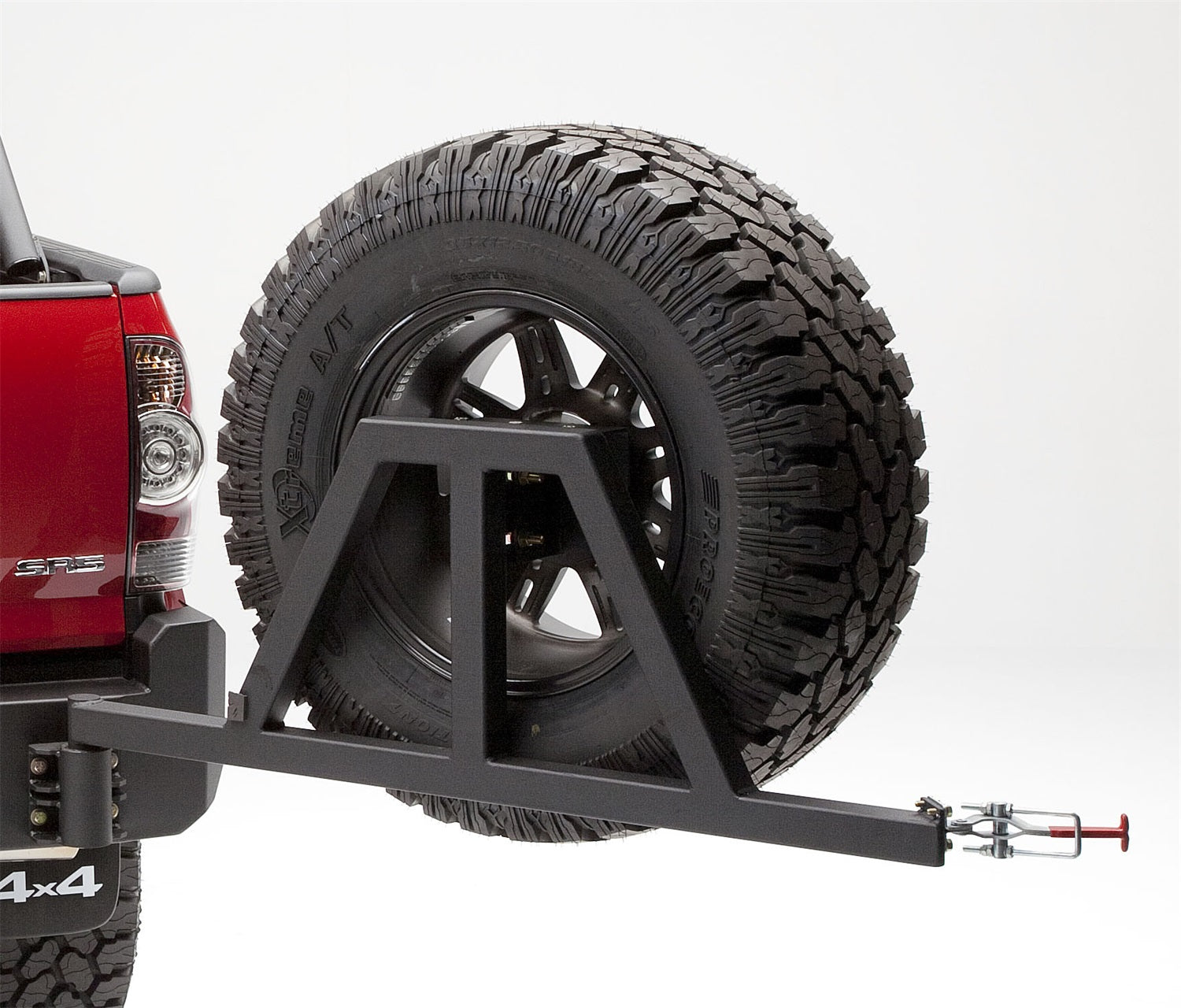Body Armor TC-5293 Tire/Can Swing Arm Carrier Fits 05-15 Tacoma