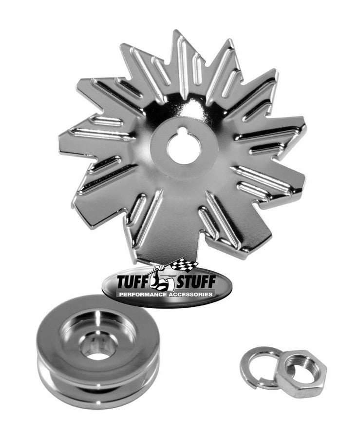 Tuff Stuff Performance 7600A Alternator Fan And Pulley Combo