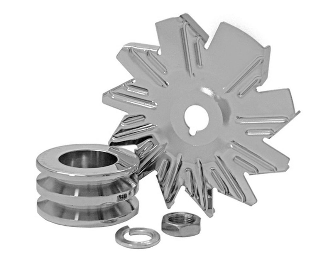 Tuff Stuff Performance 7600B Alternator Fan And Pulley Combo