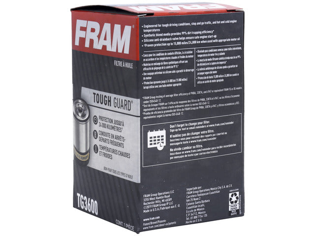 FRAM Engine Oil Filter  TG3600