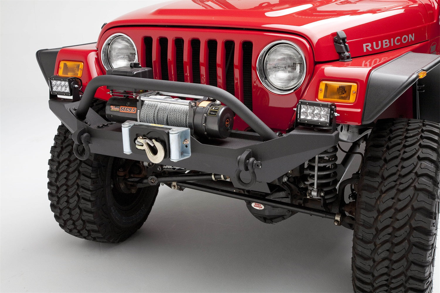 Body Armor TJ-19531 Front Base Bumper Fits 87-06 Wrangler (TJ) Wrangler (YJ)