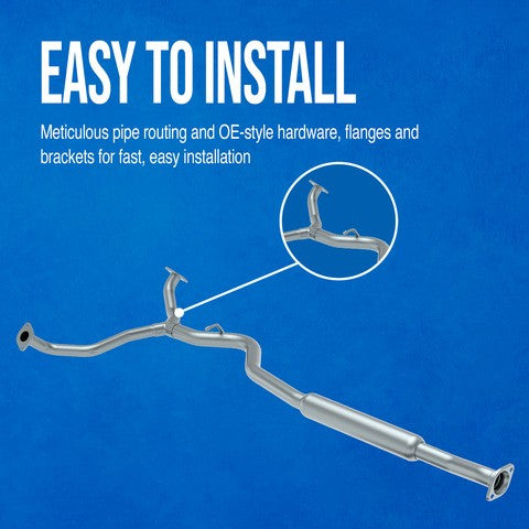 Walker Exhaust Exhaust Resonator and Pipe Assembly  21222