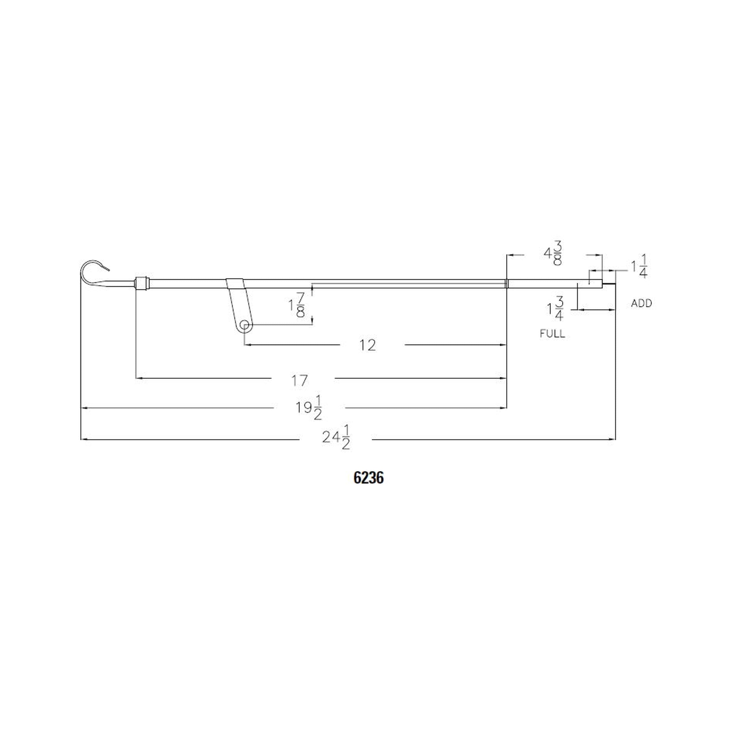 Mr Gasket 6236 Oil Dipstick And Tube