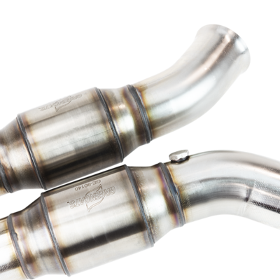 Kooks Custom Headers 21703300 GREEN Catted X-Pipe Fits 14-19 Corvette
