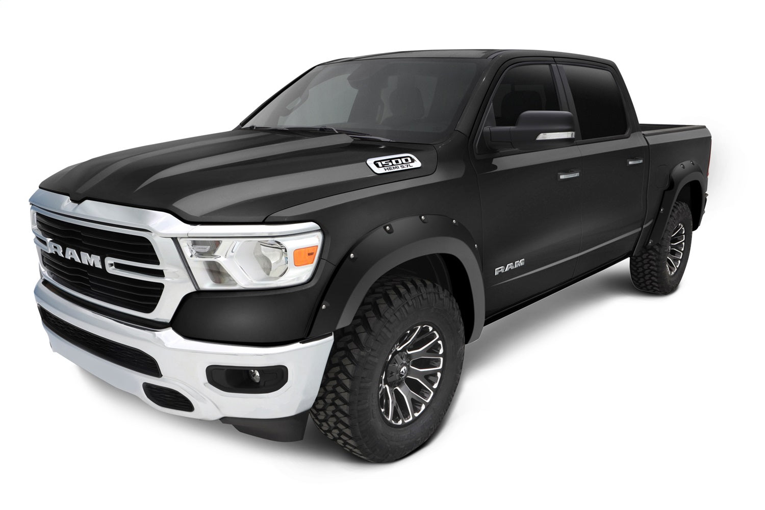 Bushwacker 50924-45 Pocket Style Color Match Fender Flares Fits 19-24 1500