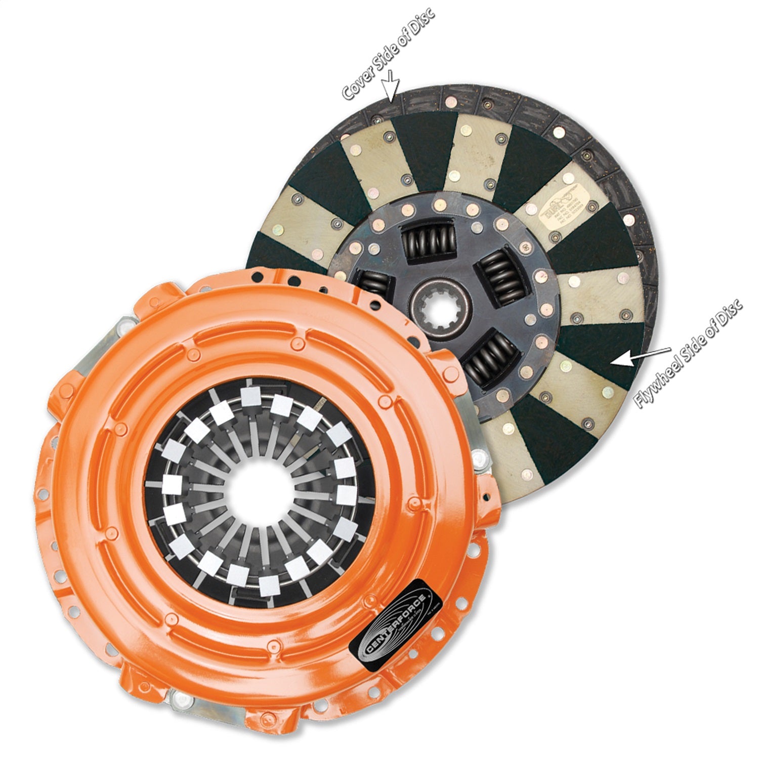 Centerforce DF070552 Dual Friction Clutch Pressure Plate And Disc Set