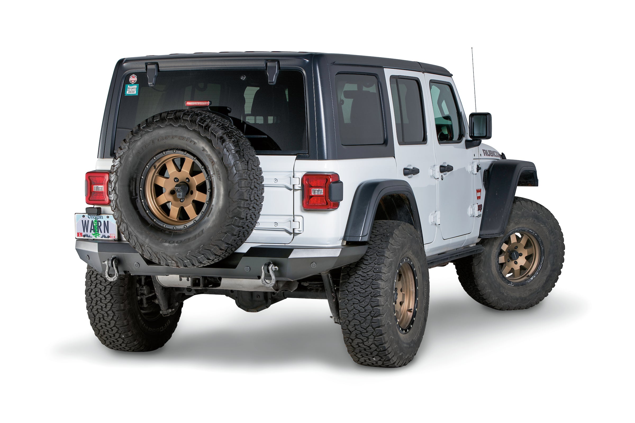 Warn 102410 Elite Rear Bumper Fits 18-19 Wrangler (JL)