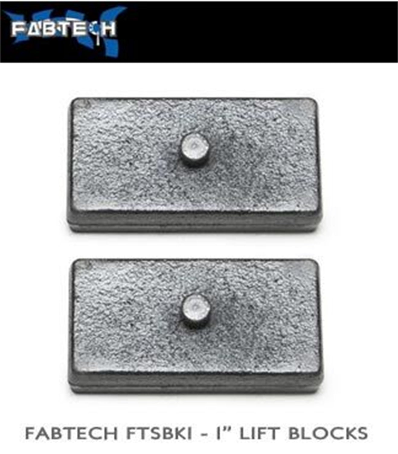 Fabtech FTSBK1 Rear Block Fits Excursion F-250 F-250 Super Duty F-350 Super Duty
