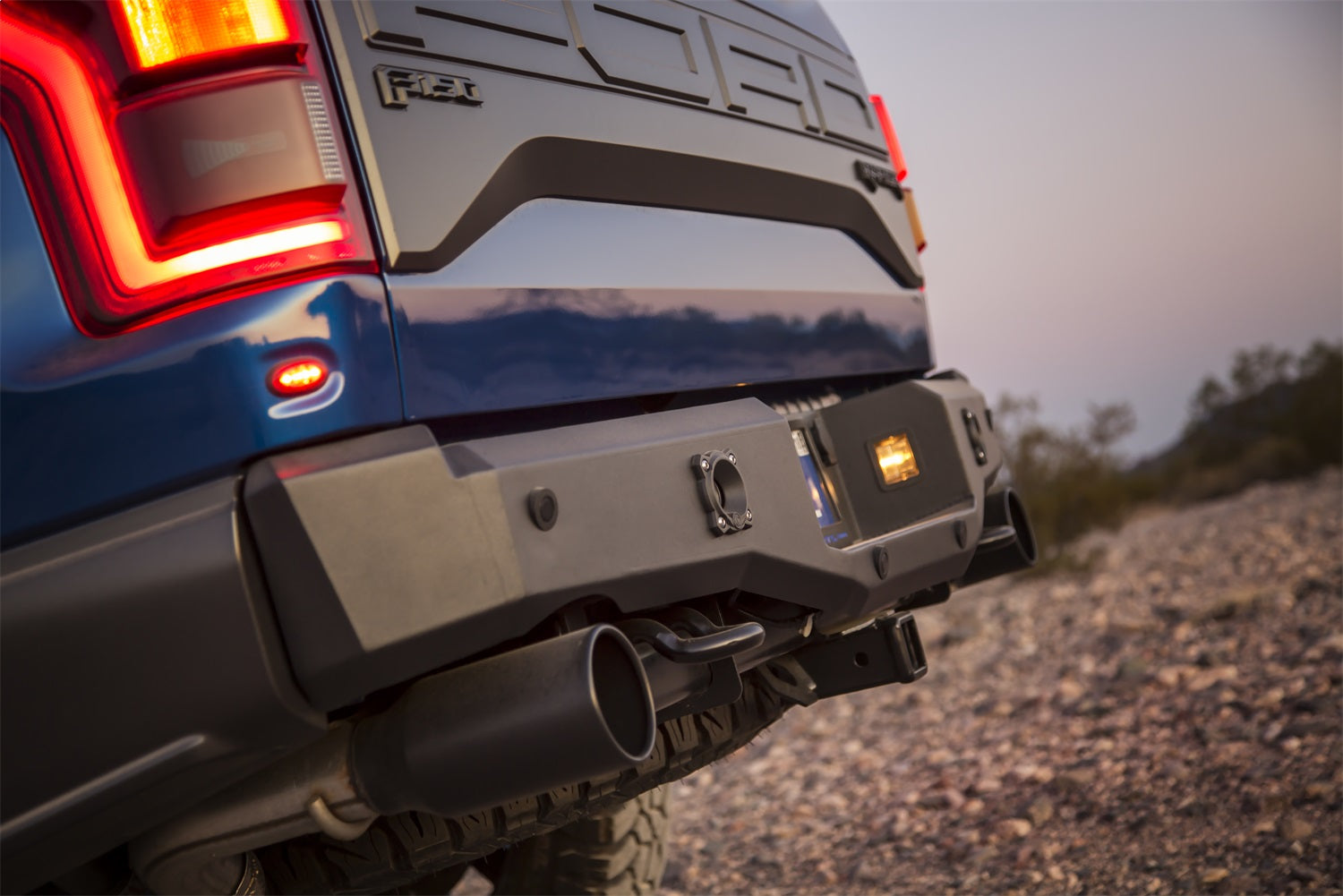 ICI (Innovative Creations) AL-RBM17FDN Alumilite Rear Bumper Fits 17-25 F-150