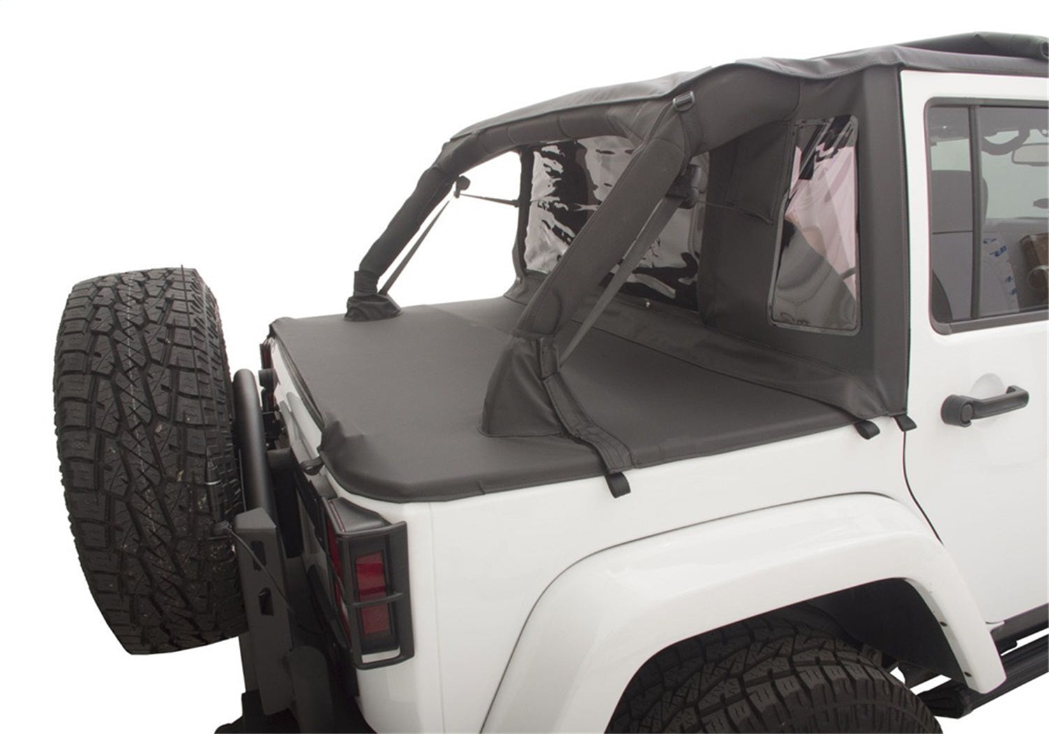 Rampage 990135 Trailview Tonneau Top Fits 07-18 Wrangler (JK)