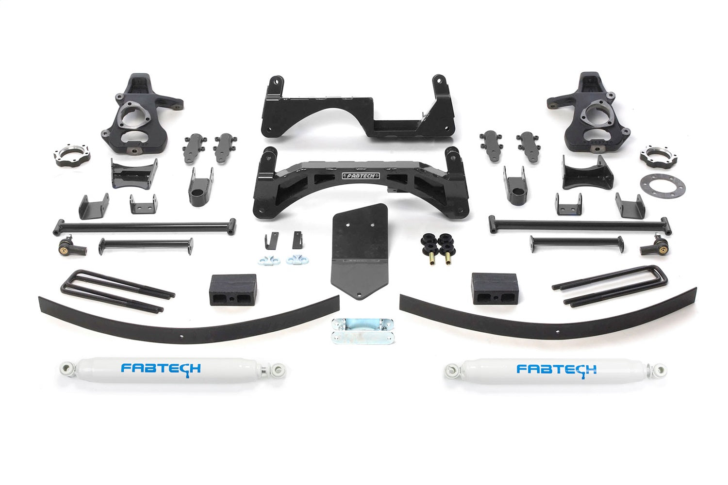 Fabtech K1024 Basic Lift System w/Shocks Fits 07-13 Sierra 1500 Silverado 1500