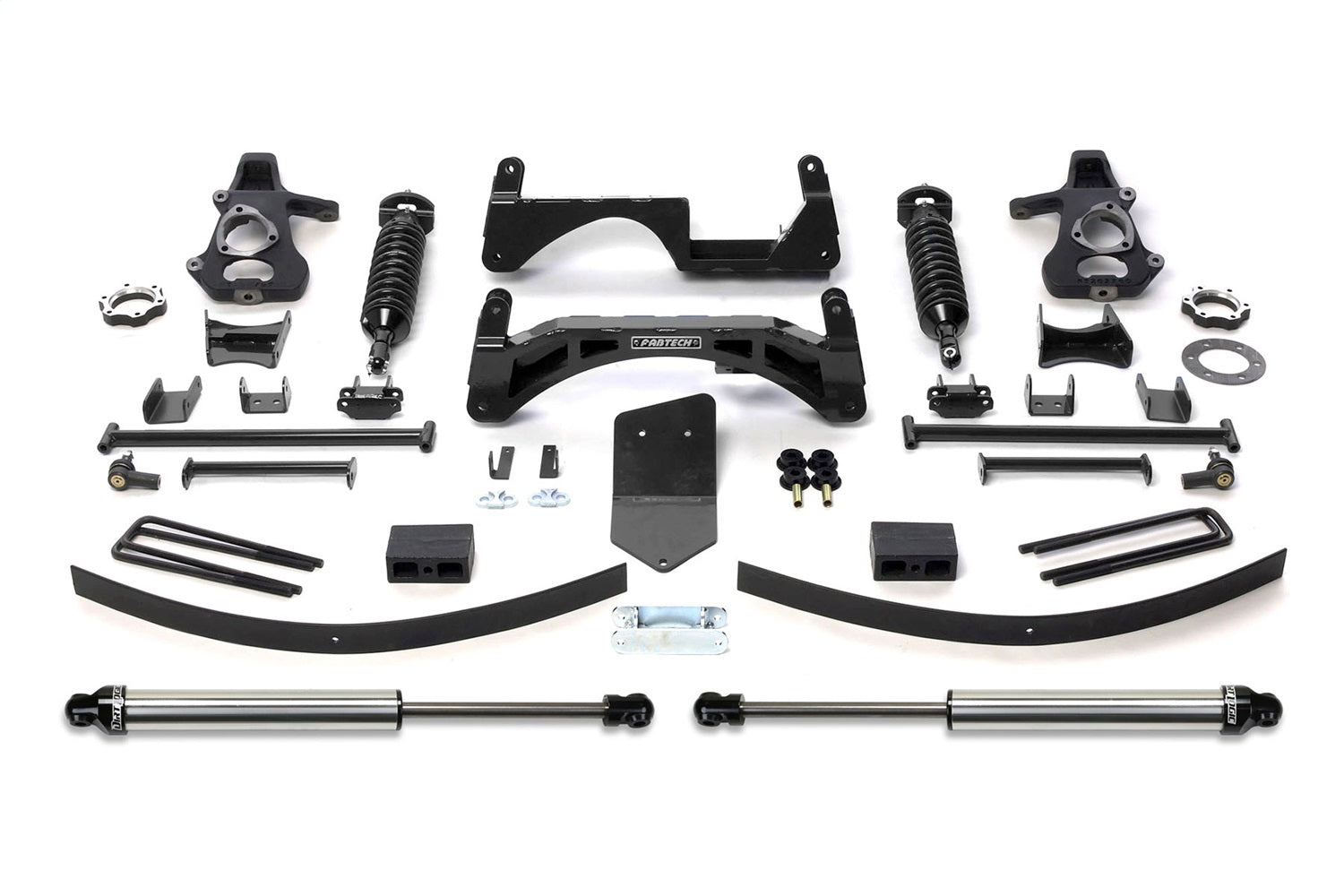 Fabtech K1025DL Performance Lift System w/Shocks Fits Sierra 1500 Silverado 1500