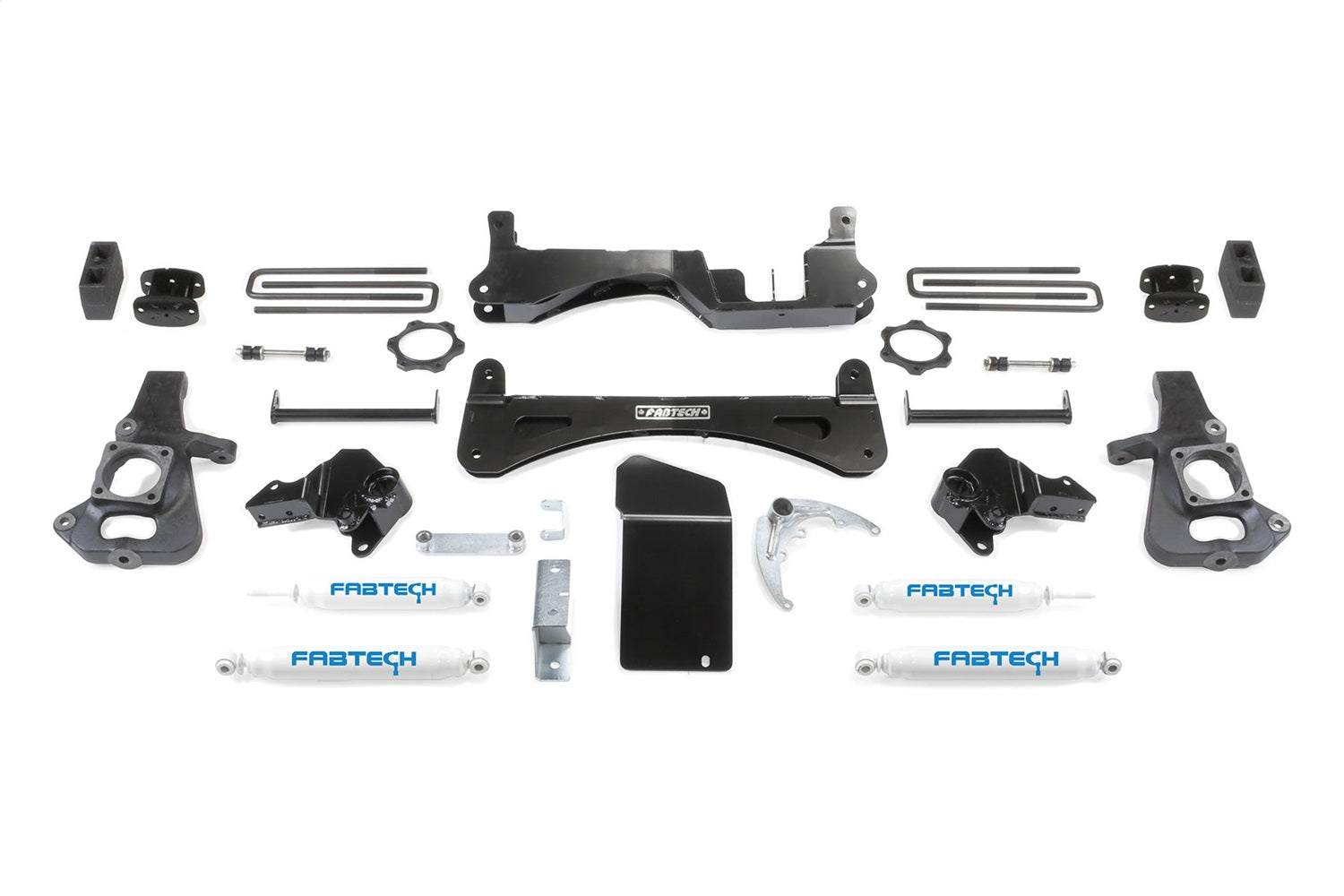 Fabtech K1045 Raised Torsion Suspension Lift System