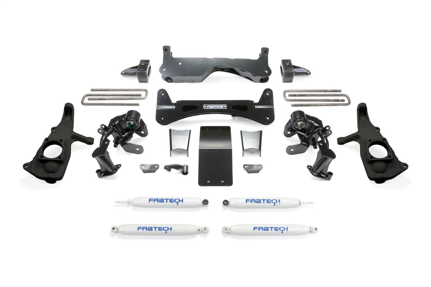 Fabtech K1046 Raised Torsion Suspension Lift System Fits 11-19 Sierra 2500 HD