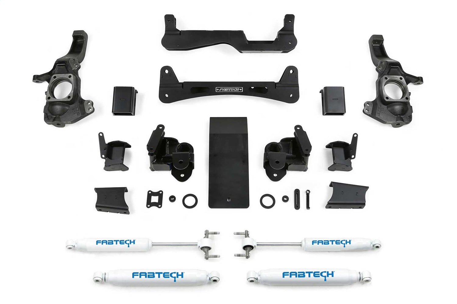Fabtech K1161 Performance Lift System w/Shocks Fits 20-21 Silverado 3500 HD